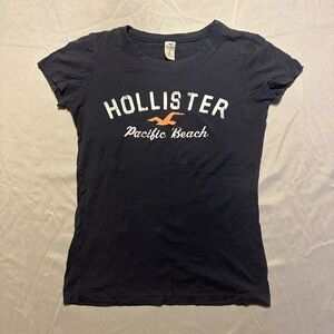 Hollister Gray/blue T-Shirt